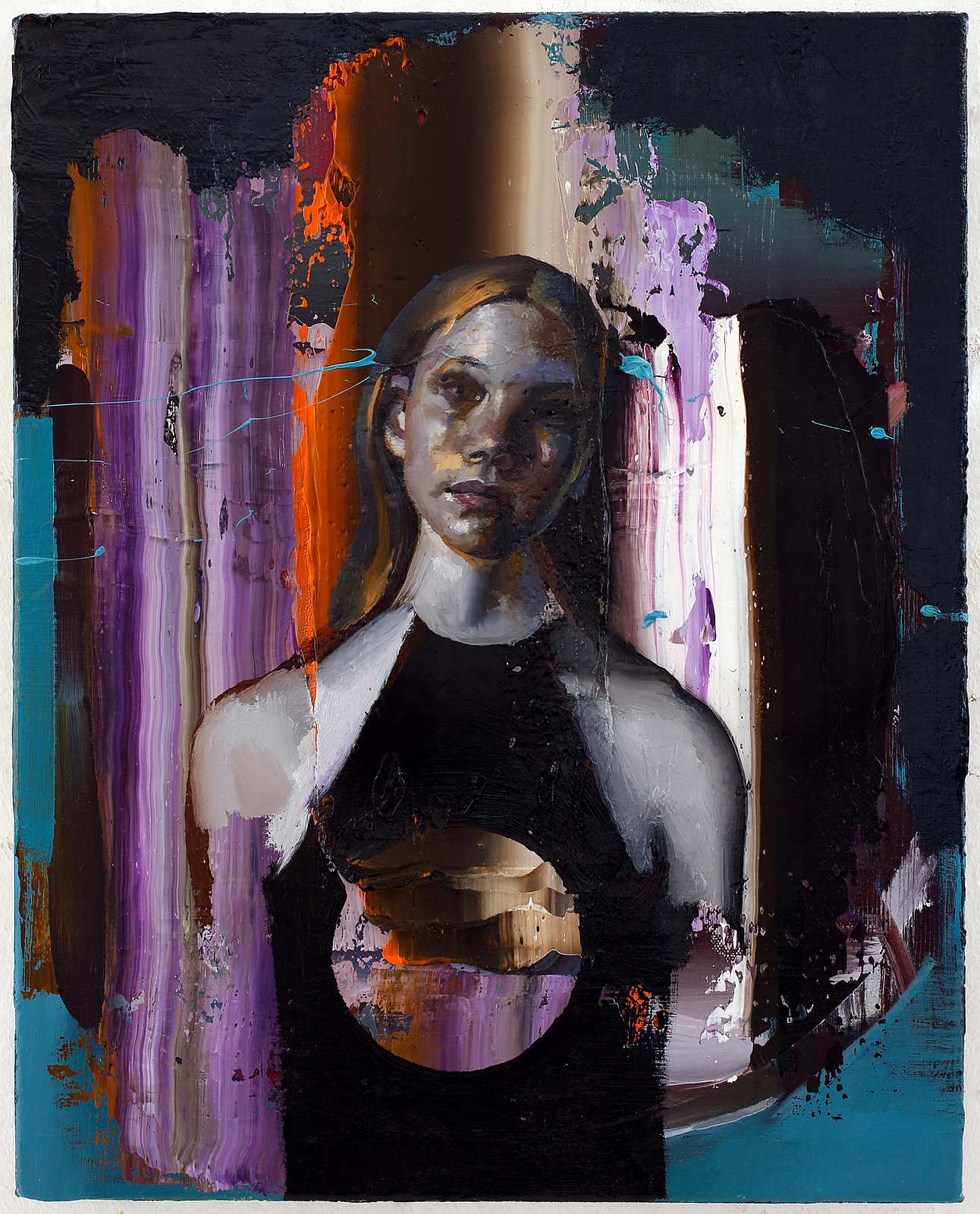 Medchen Amick,Painting by Rayk Goetze