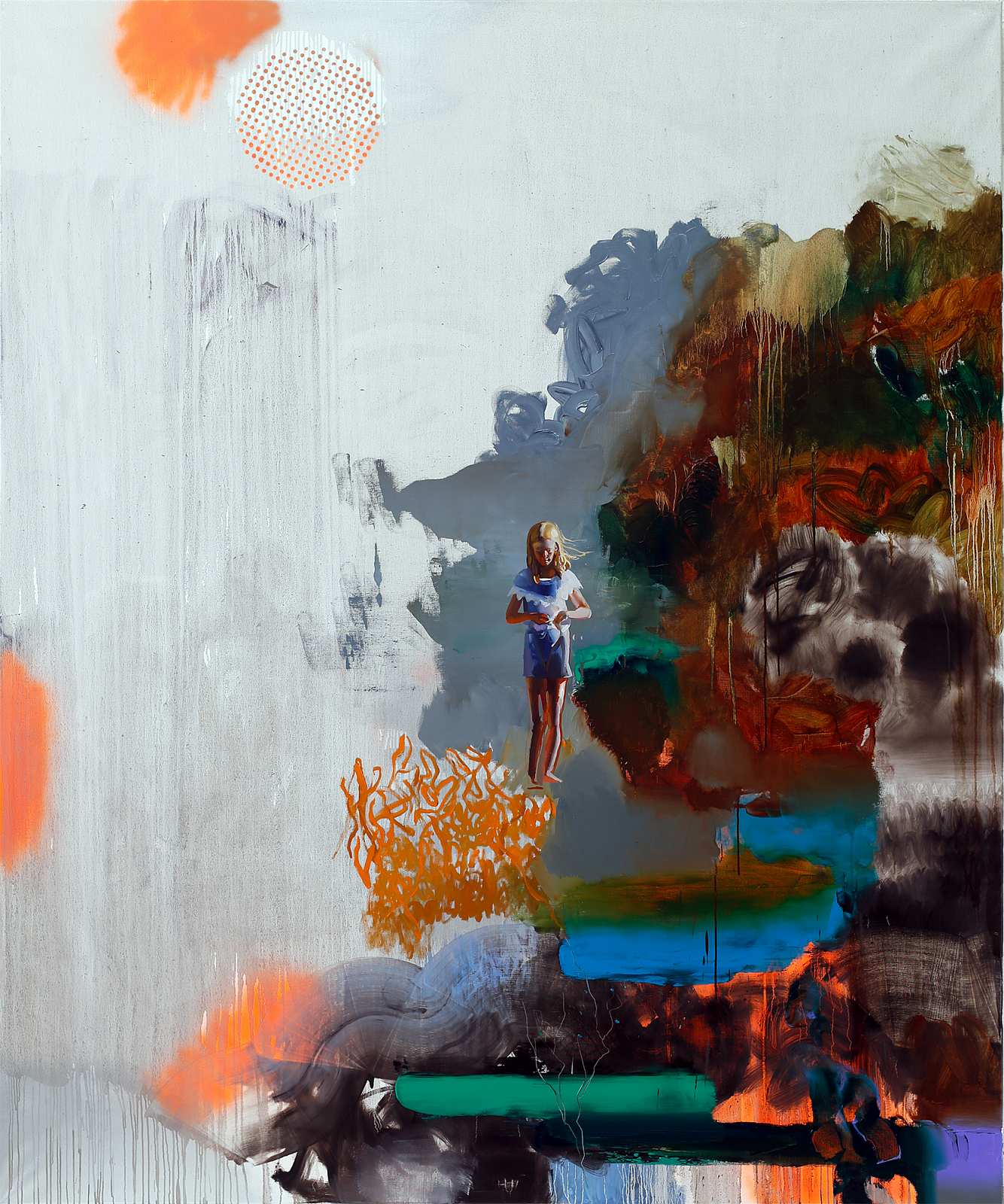 Seltene Moose,Painting by Rayk Goetze