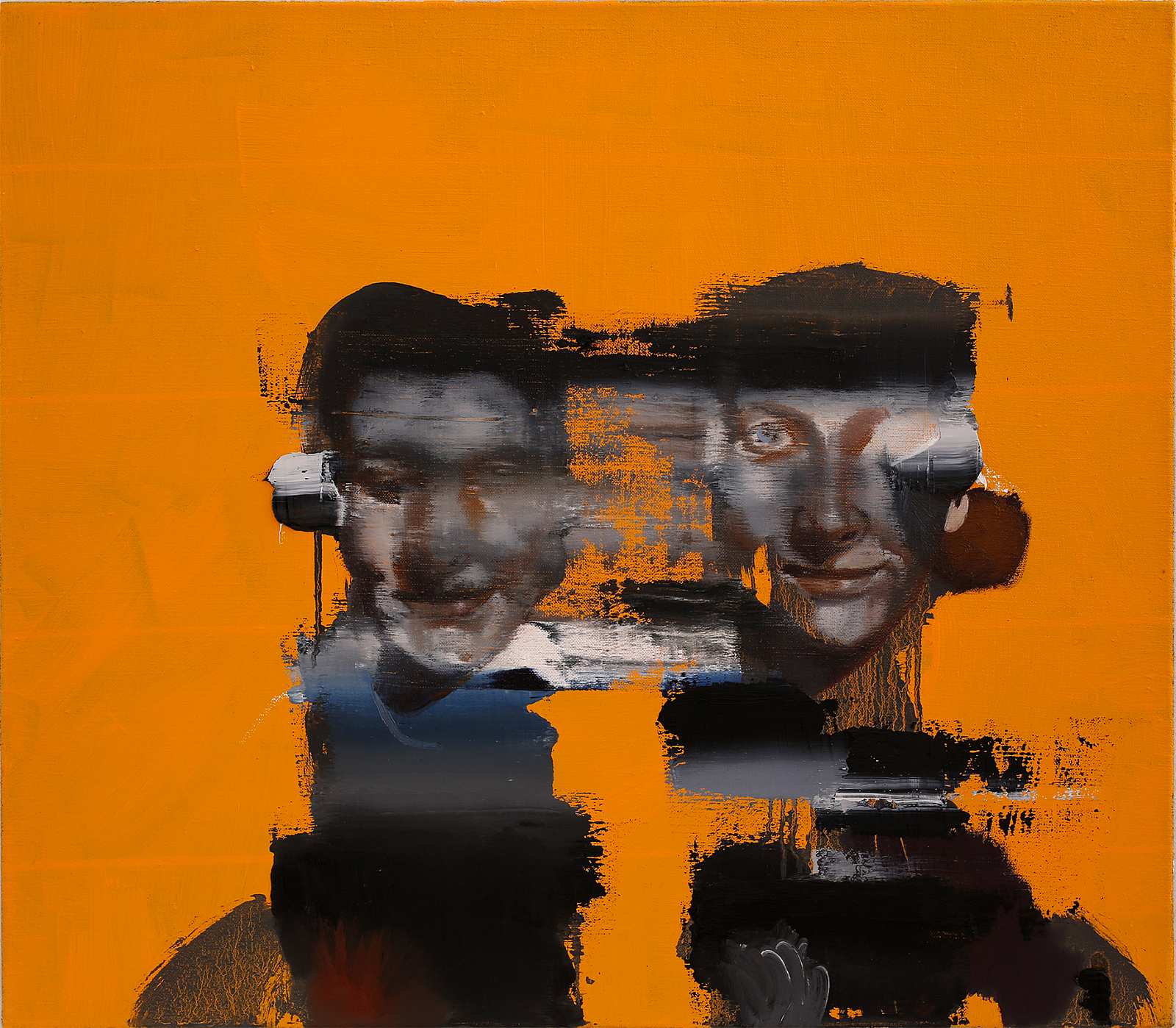 Verschwister,Painting by Rayk Goetze