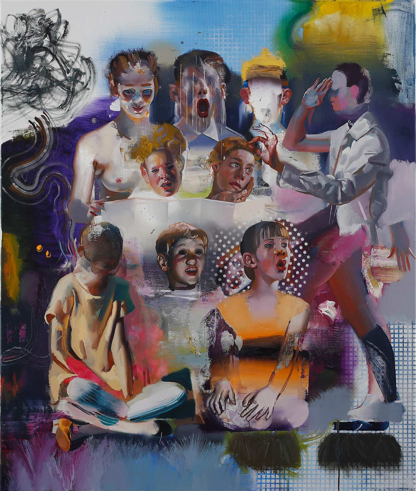 Eleanor Rigby,Painting by Rayk Goetze