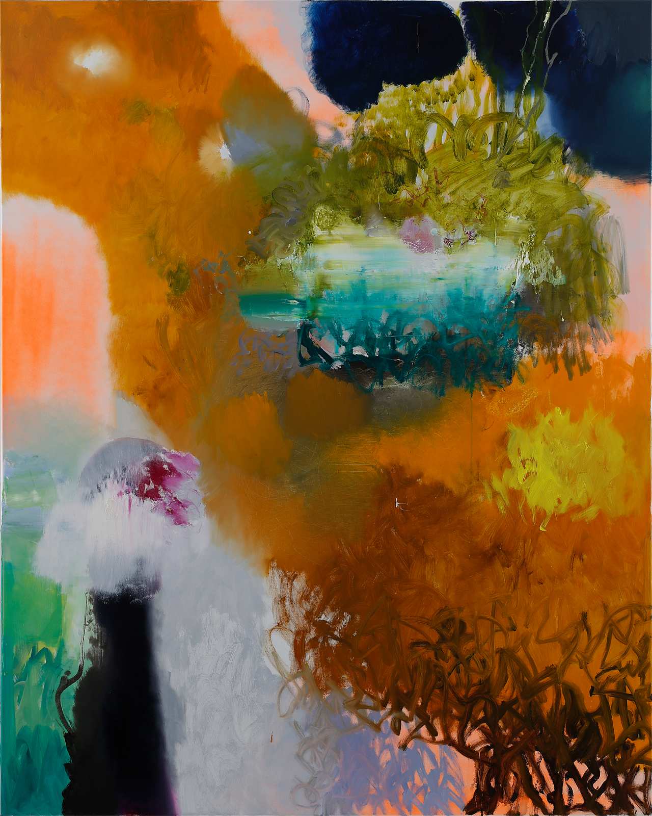 Nest,Painting by Rayk Goetze