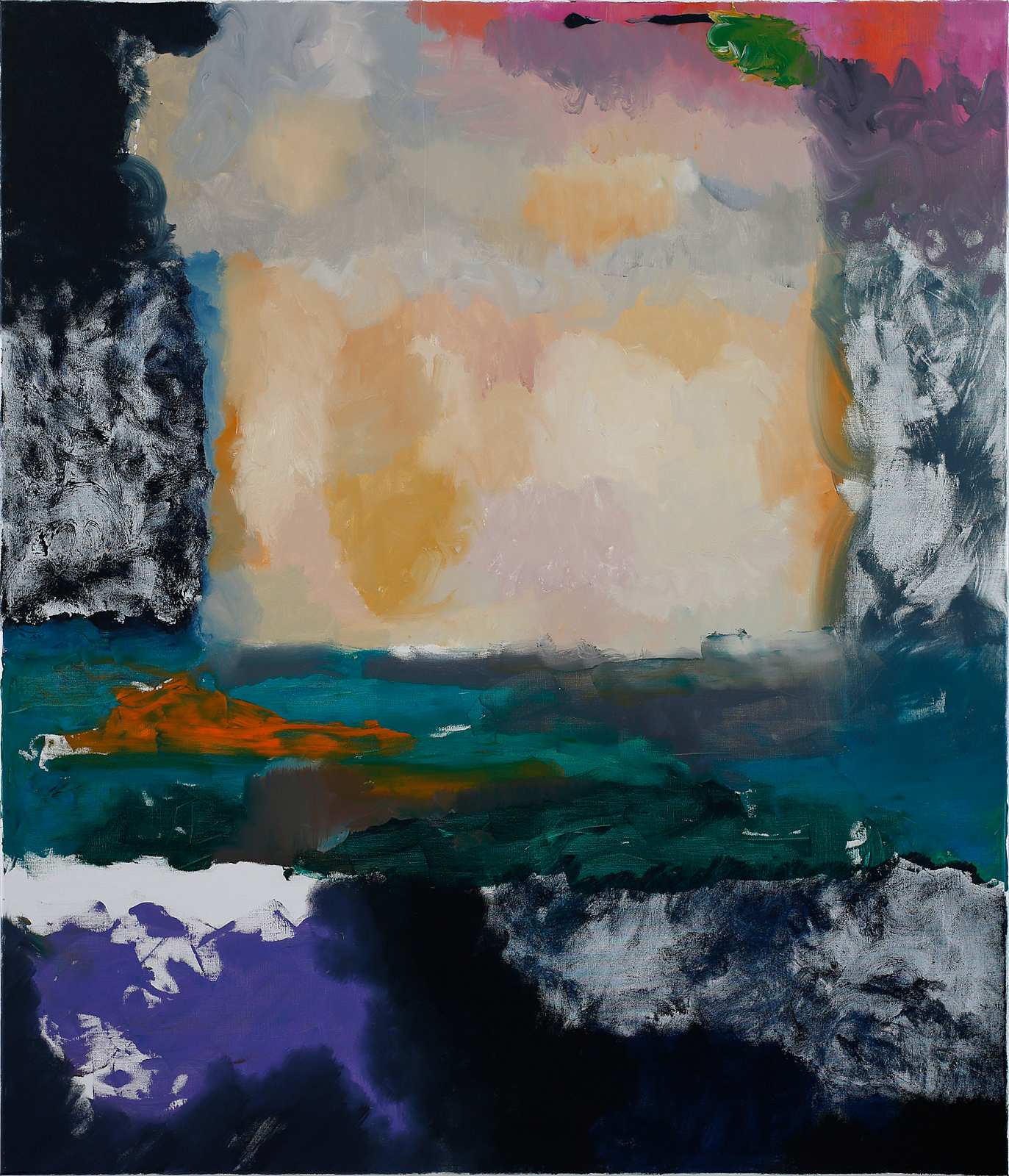 Offen (1),Painting by Rayk Goetze