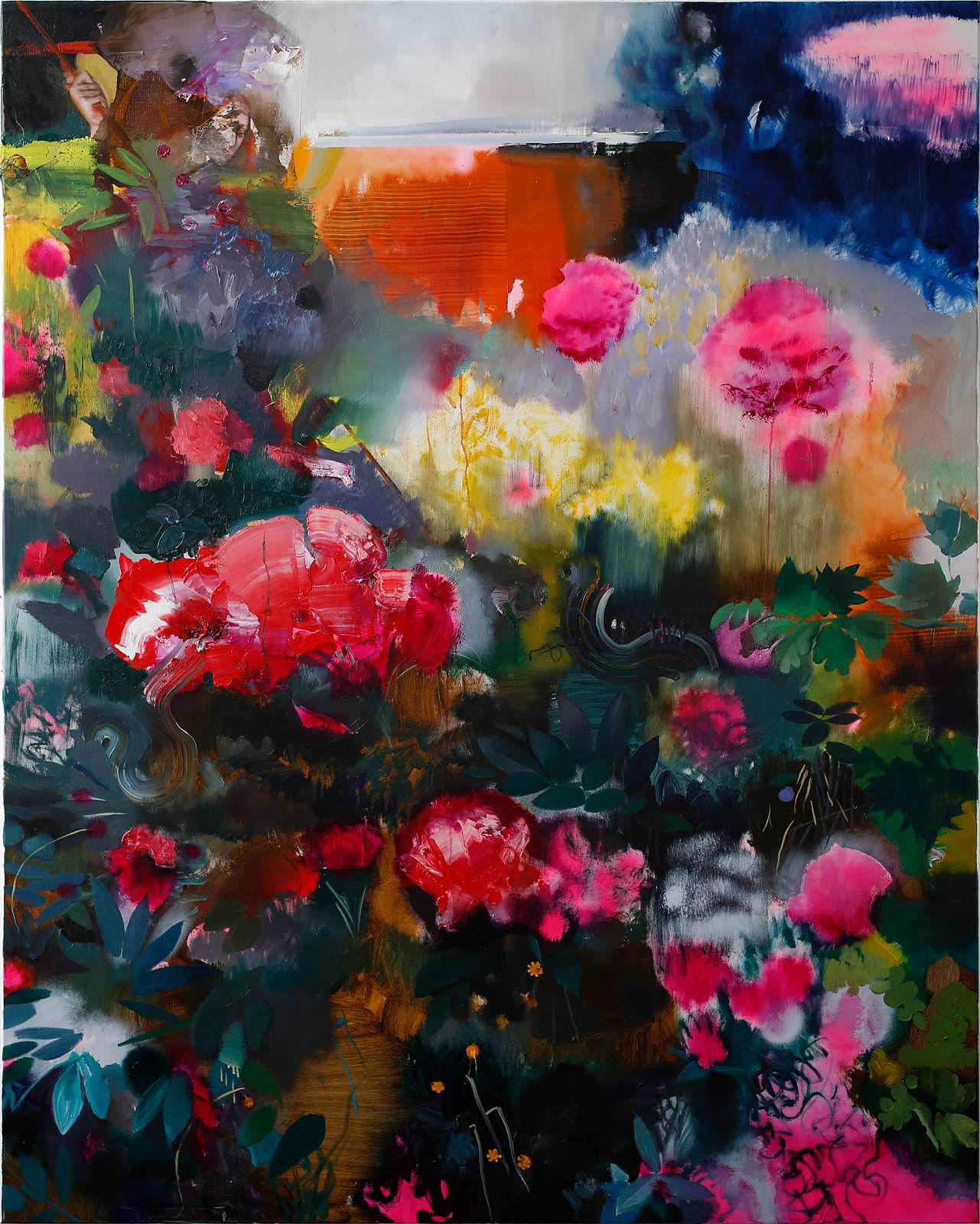 Paradies Eins,Painting by Rayk Goetze