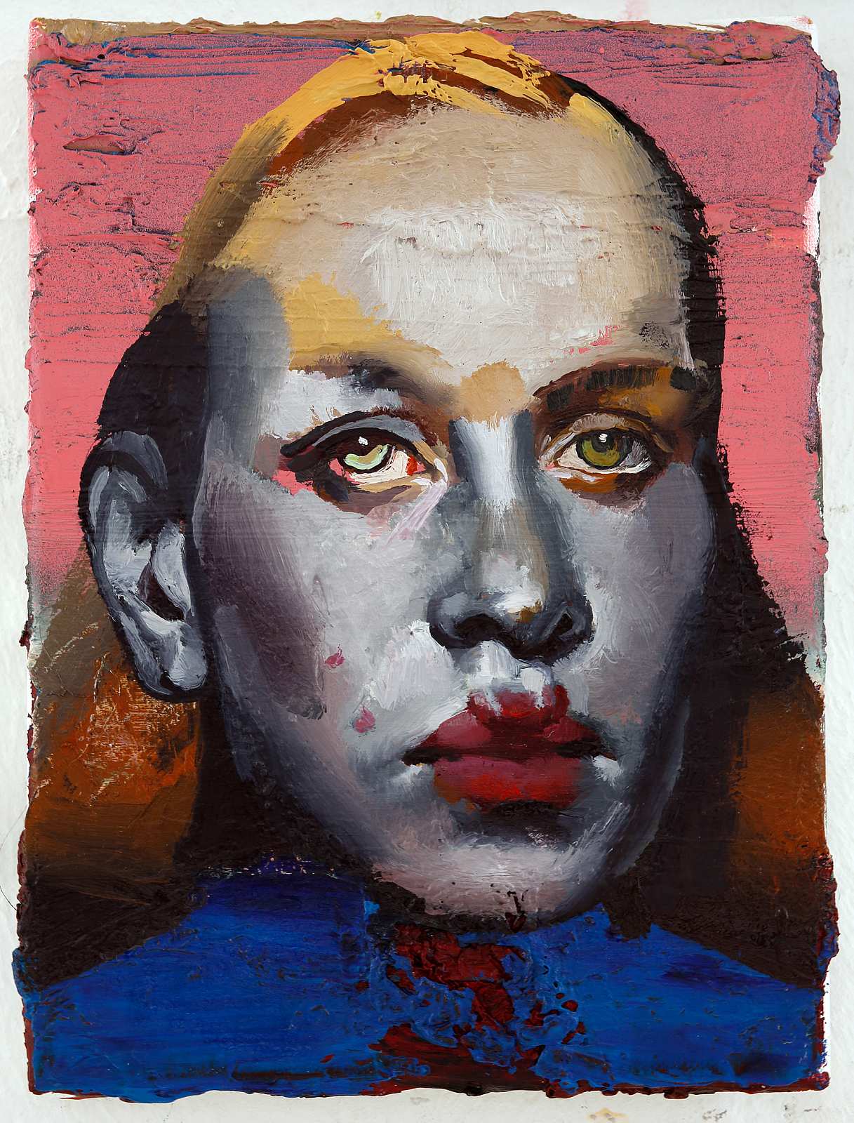 Portrait N°1,Painting by Rayk Goetze