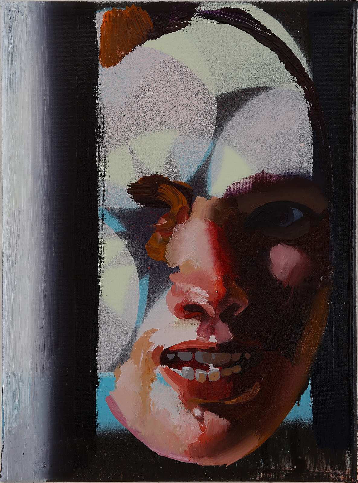 Portrait N°3,Painting by Rayk Goetze