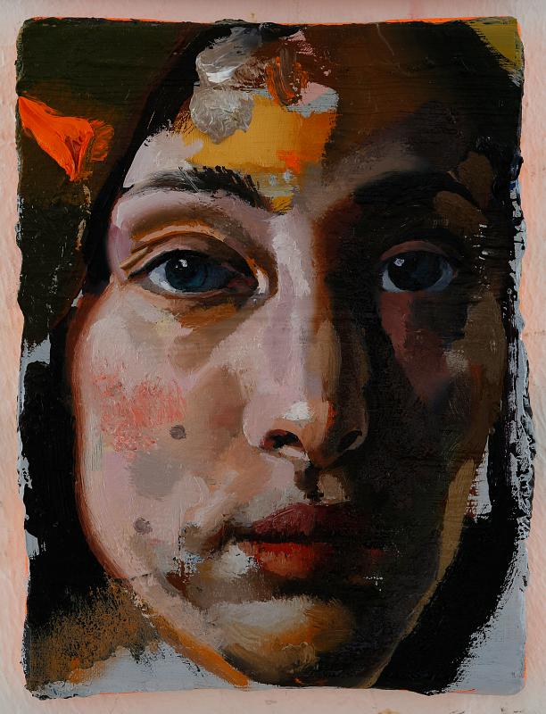 Portrait N°5, Painting by Rayk Goetze