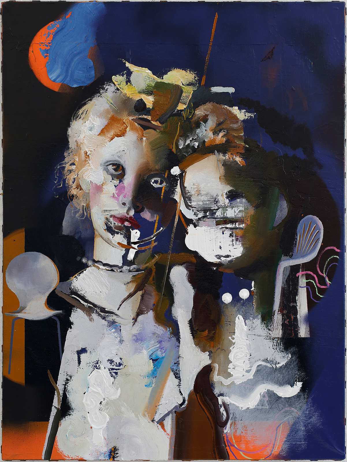 Schwister,Painting by Rayk Goetze