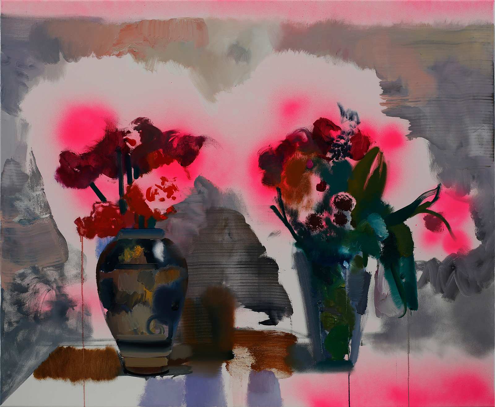 Sträuße (1),Painting by Rayk Goetze