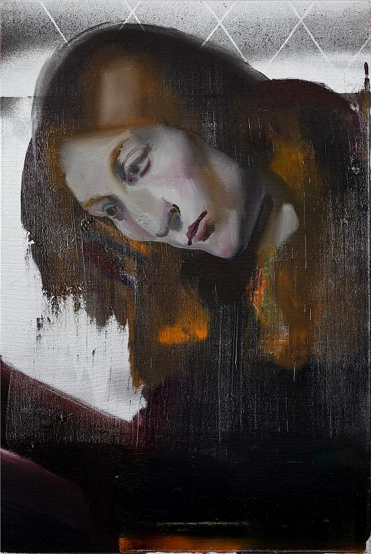 Study for Pietá 2, Painting by Rayk Goetze