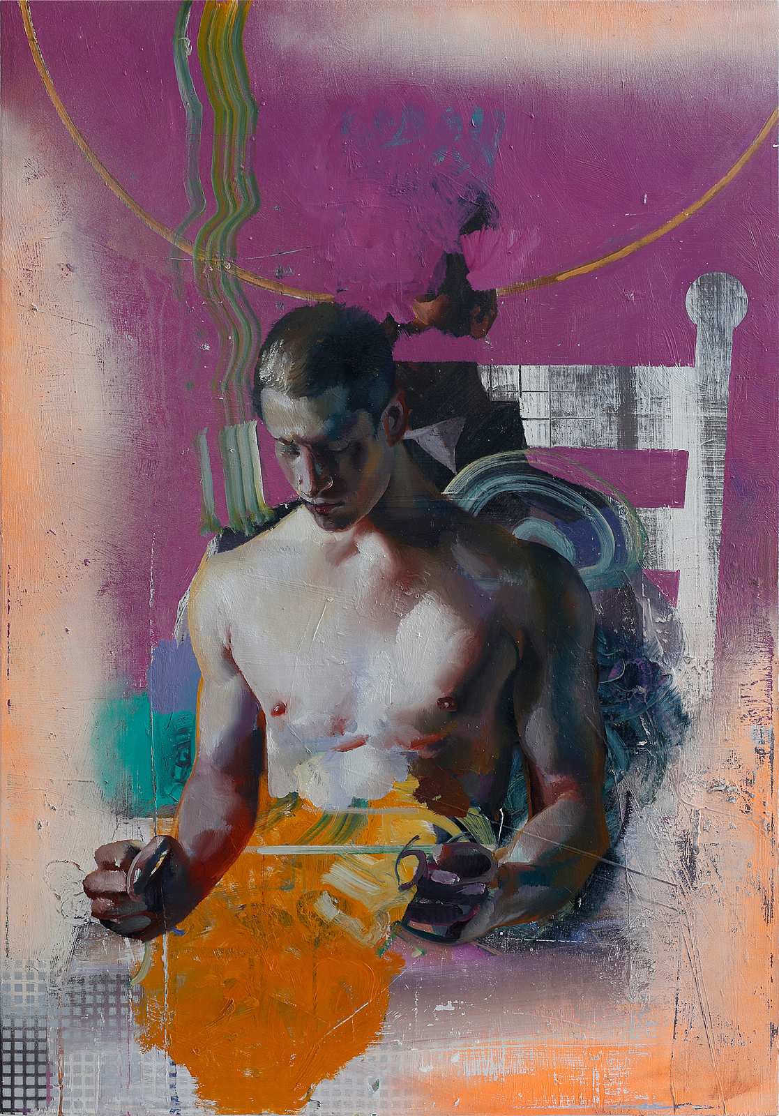 Autokrat,Painting by Rayk Goetze