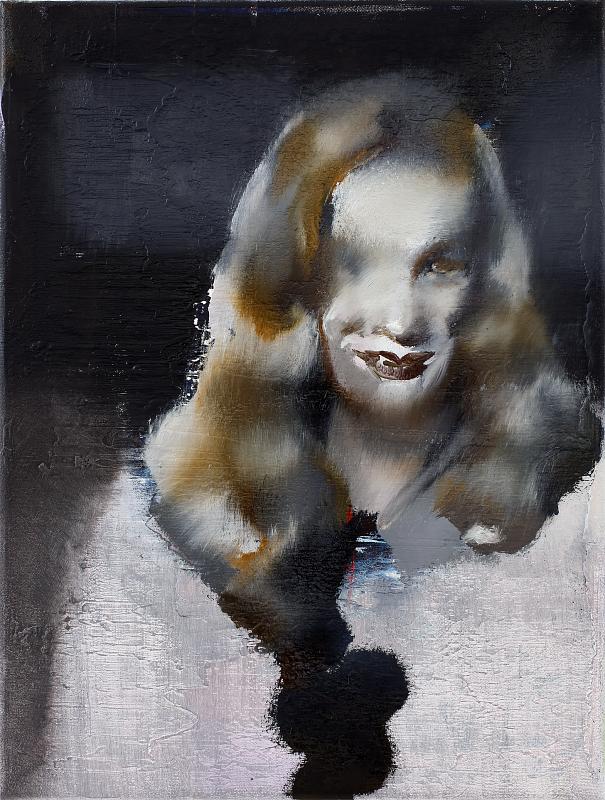 Veronica L., Painting by Rayk Goetze