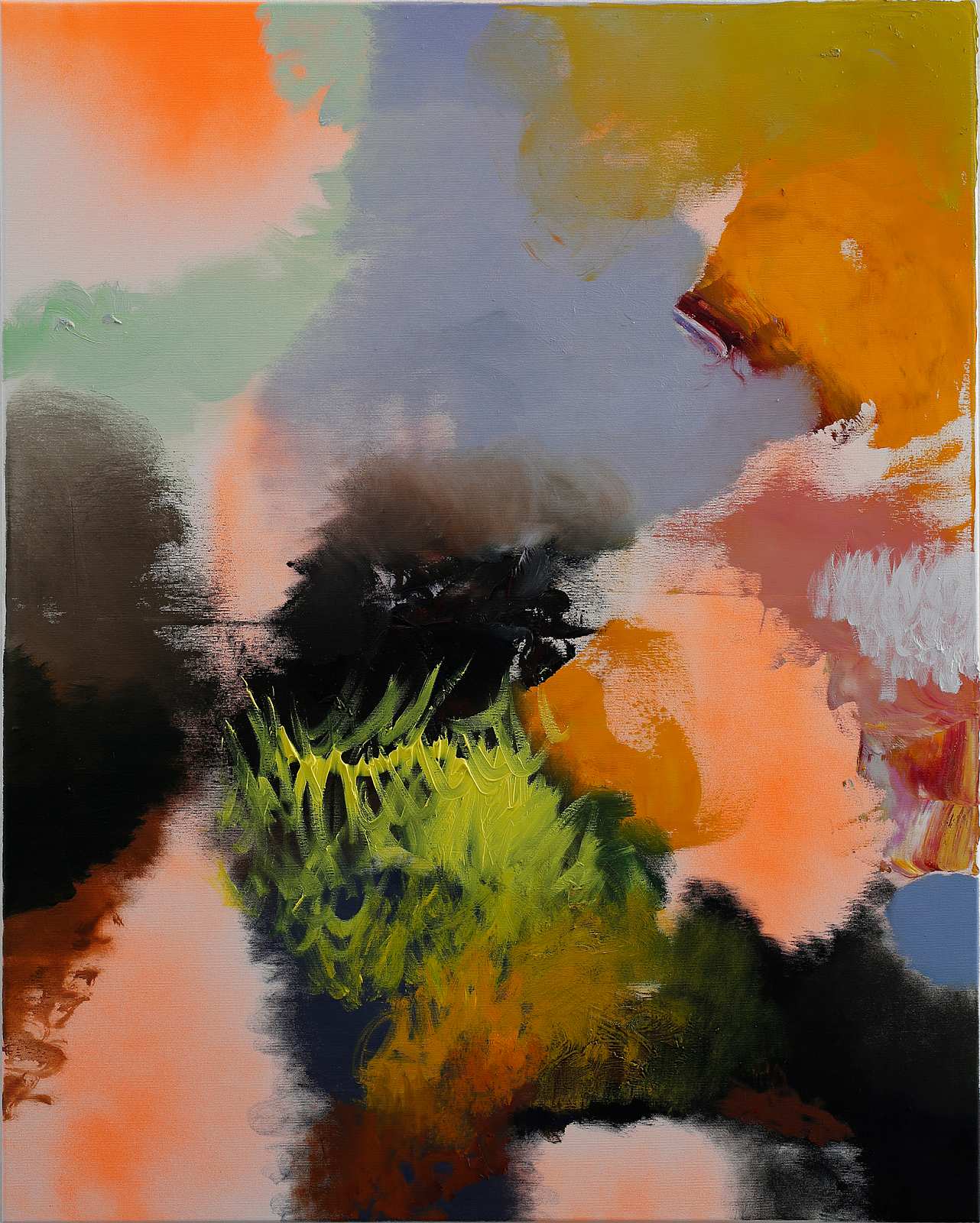 Weg,Painting by Rayk Goetze