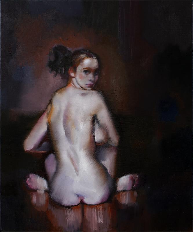 Wendung (2), Painting by Rayk Goetze