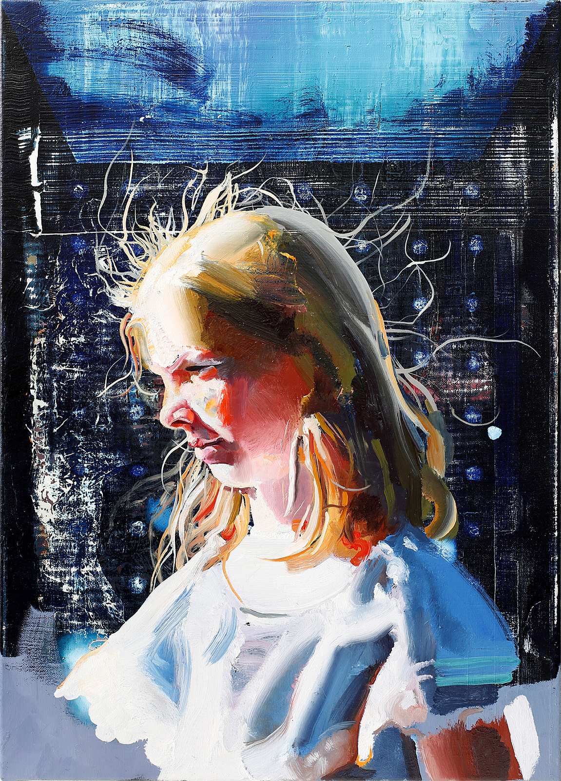 Zögling,Painting by Rayk Goetze