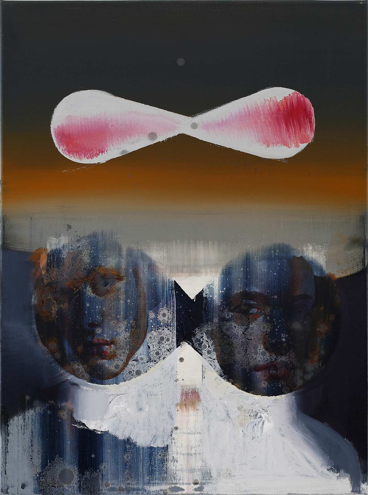 Zugang,Painting by Rayk Goetze