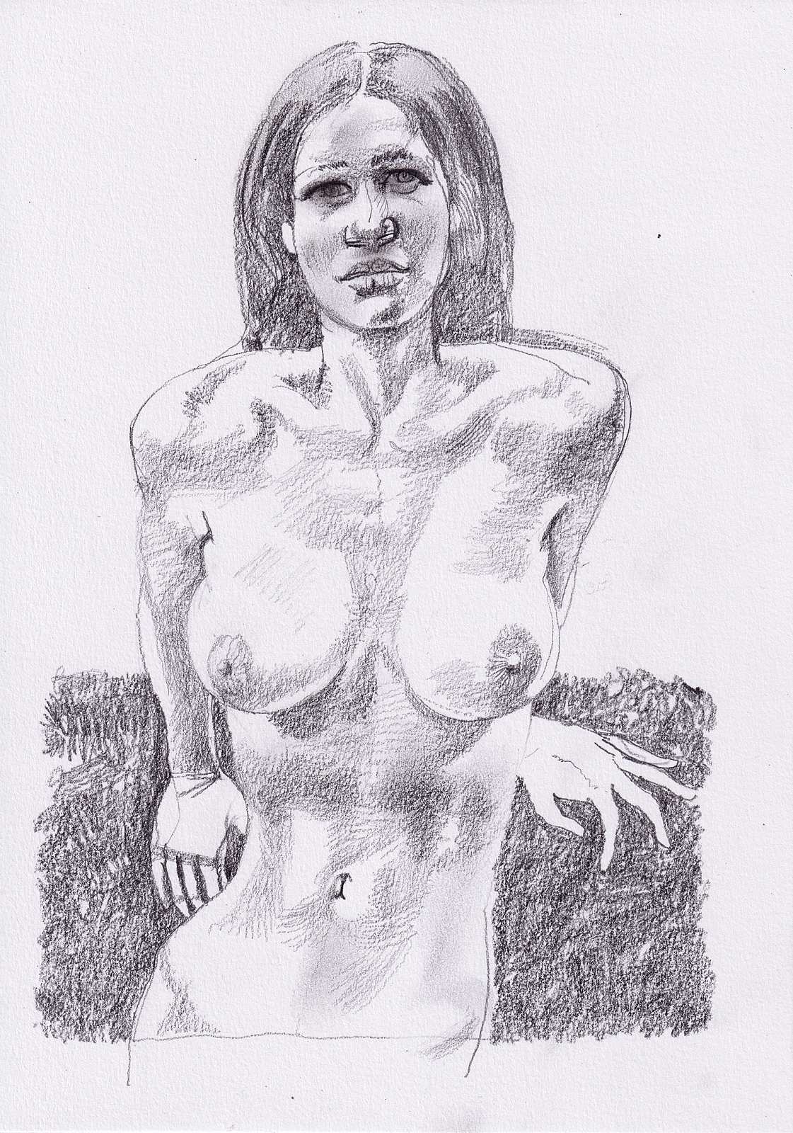 Pin Up 2,Painting by Rayk Goetze