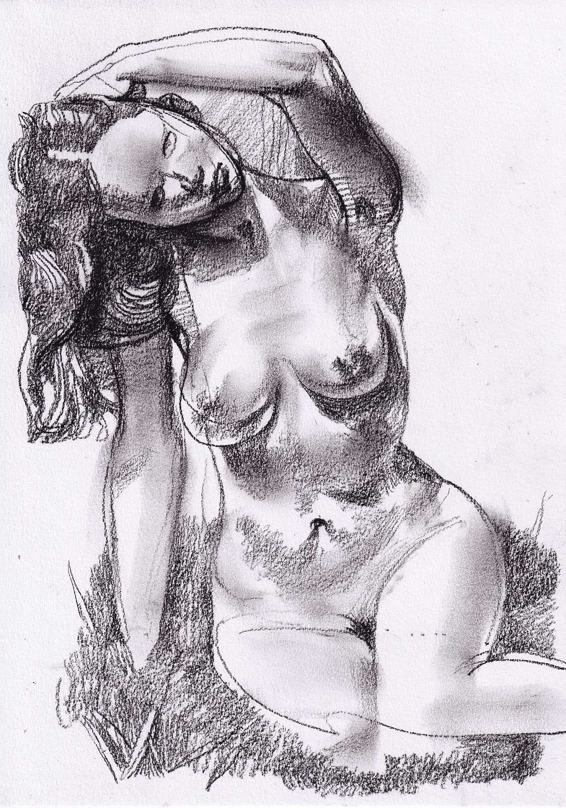 Pin Up 3,Painting by Rayk Goetze