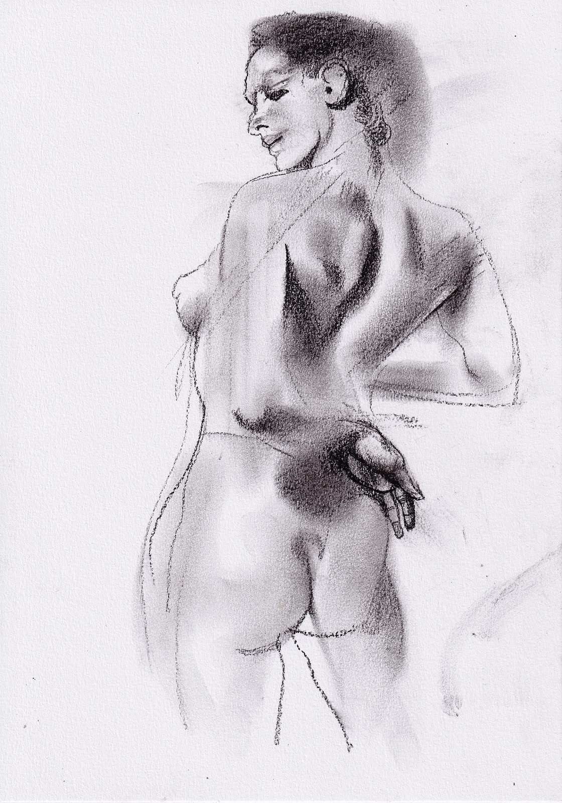 Pin Up 10,Painting by Rayk Goetze