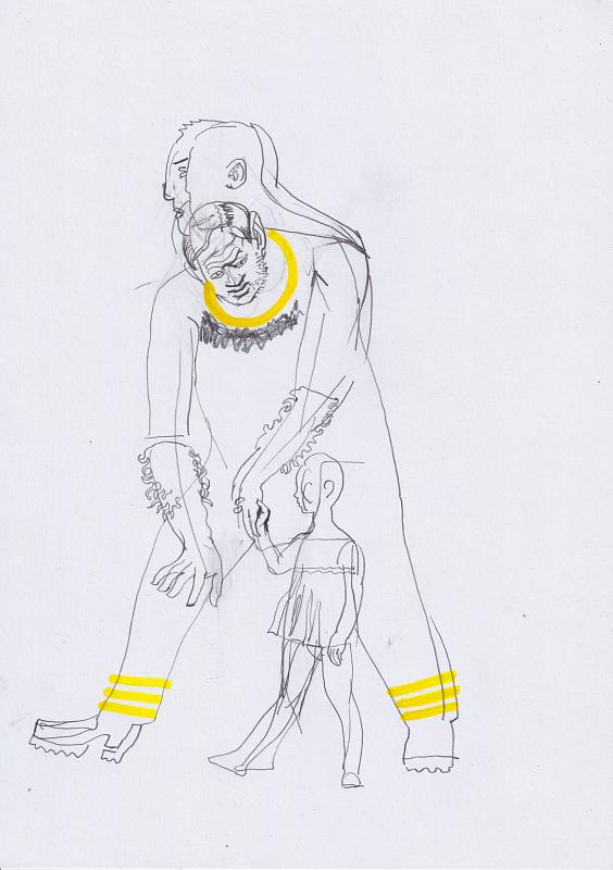 Therapeutische Ichspaltung, Painting by Rayk Goetze