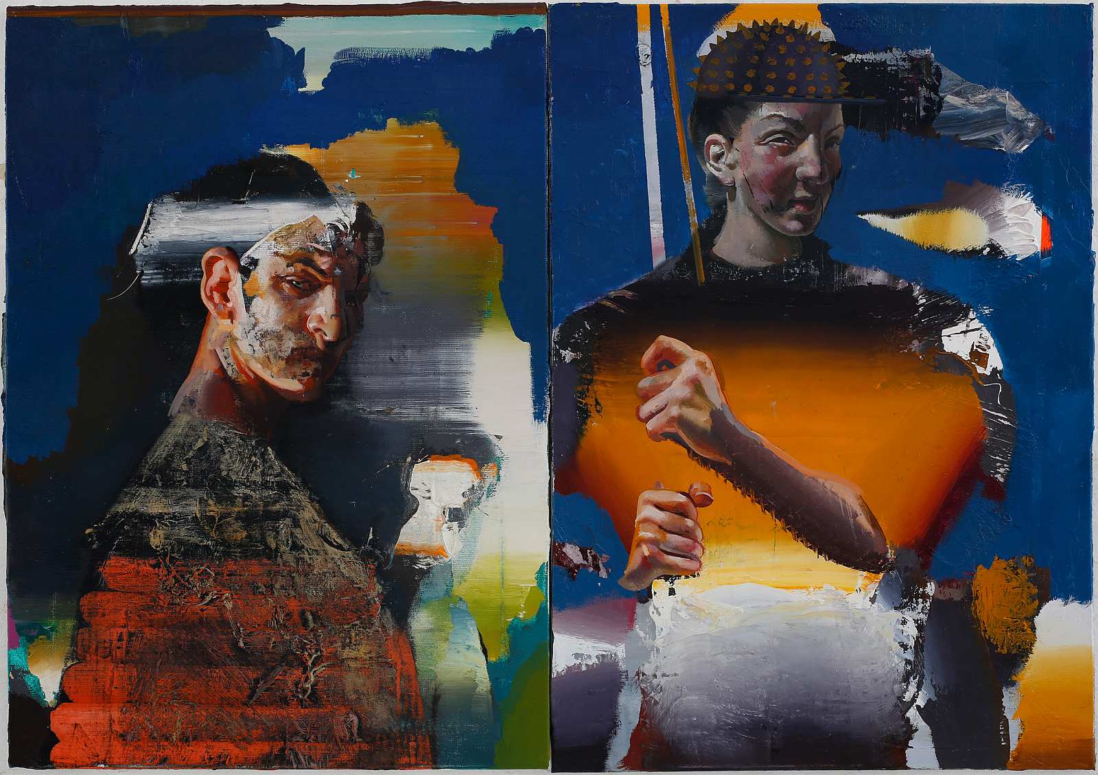 Losung,Painting by Rayk Goetze