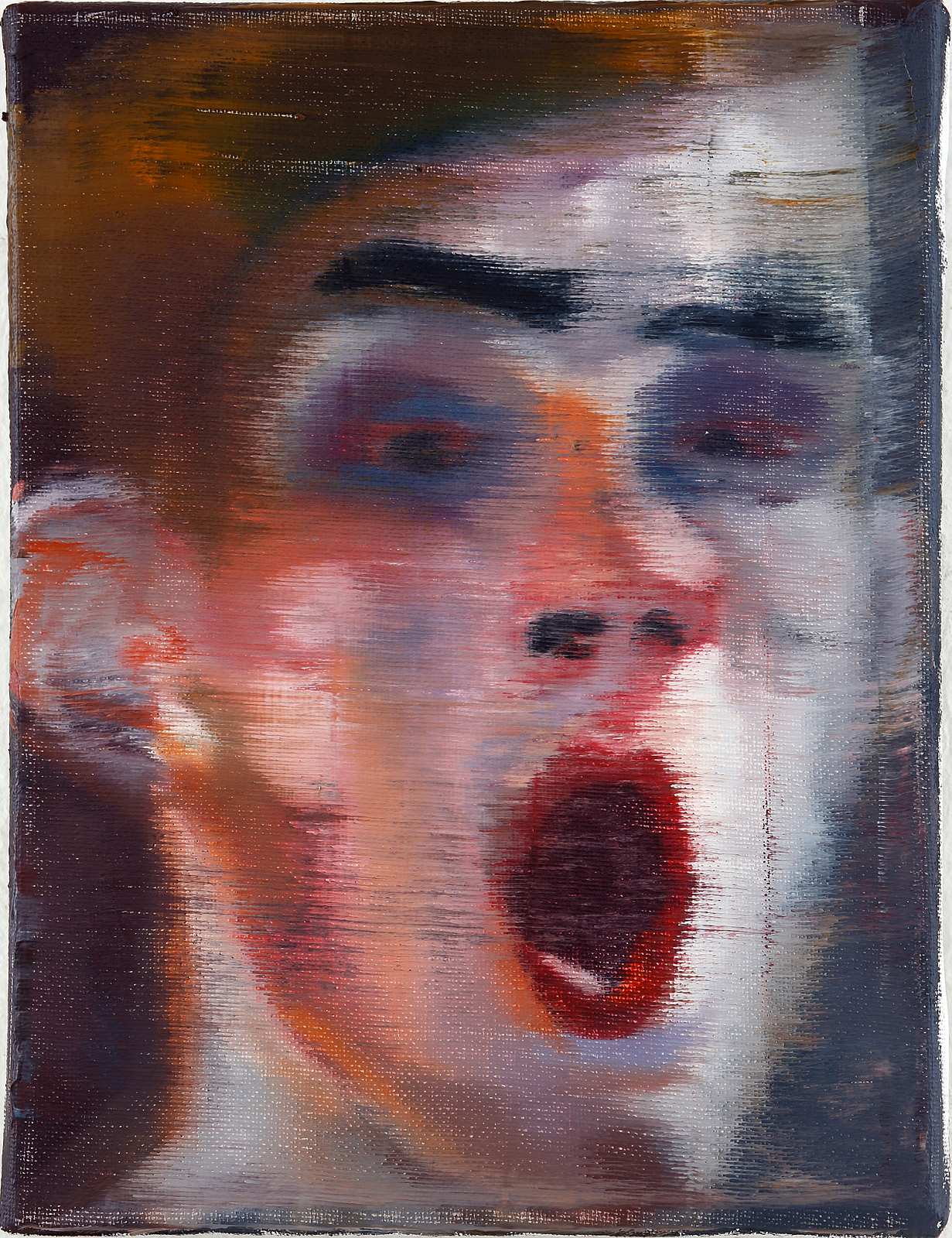 Portrait N°6,Painting by Rayk Goetze