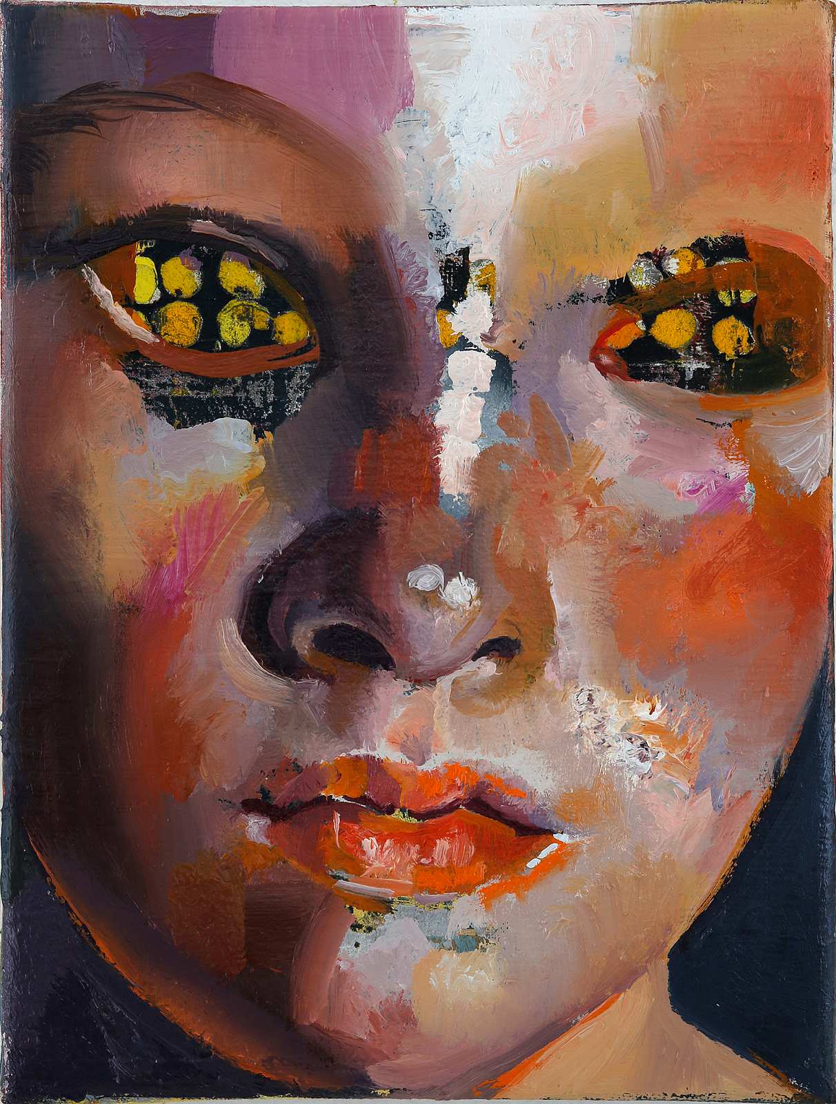 Portrait N°7,Painting by Rayk Goetze