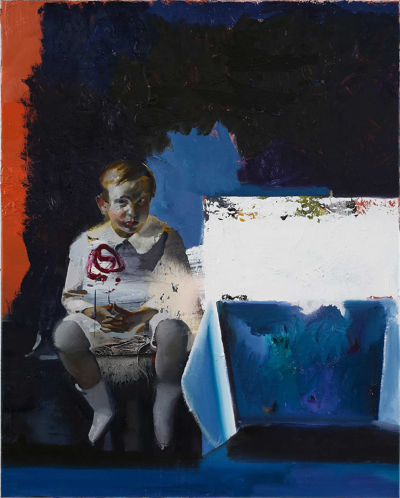 Son of R.,Painting by Rayk Goetze