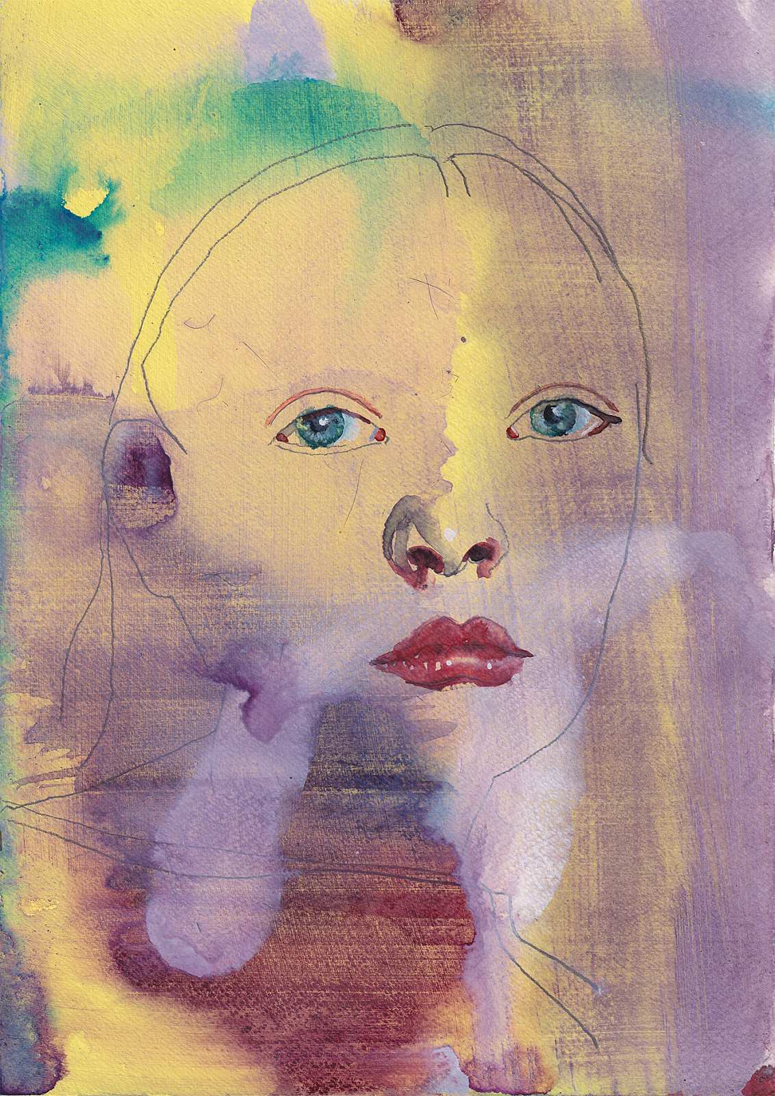 Agnes,Painting by Rayk Goetze