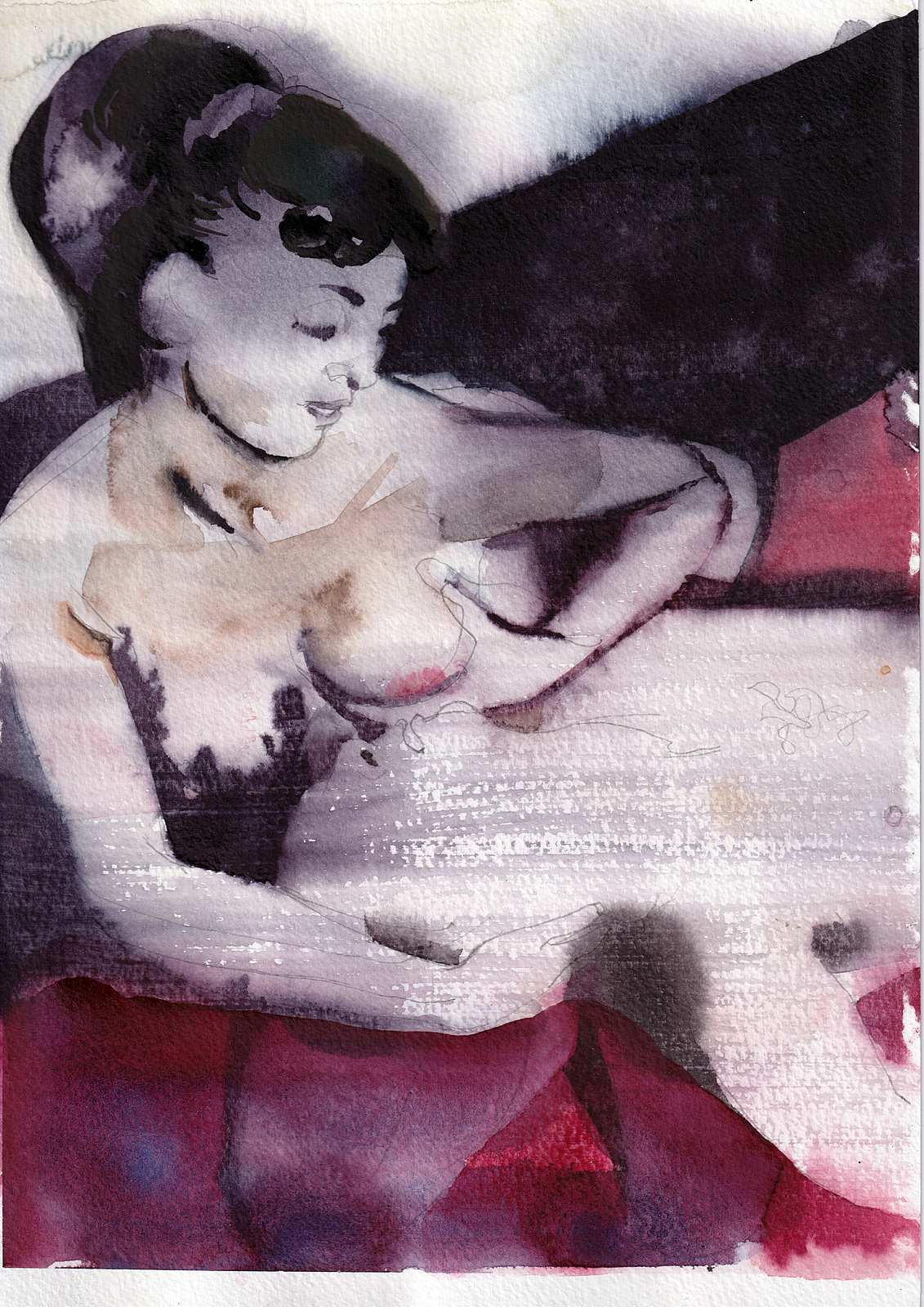 Tränke,Painting by Rayk Goetze