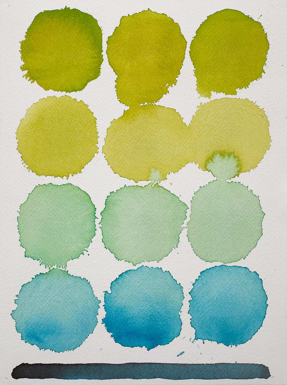 Formation (grün) /08/2024,Painting by Rayk Goetze