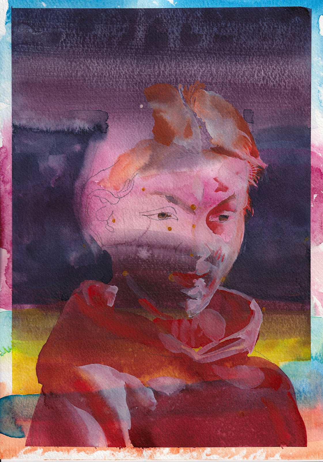 Natia (Sancey LeGrand),Painting by Rayk Goetze