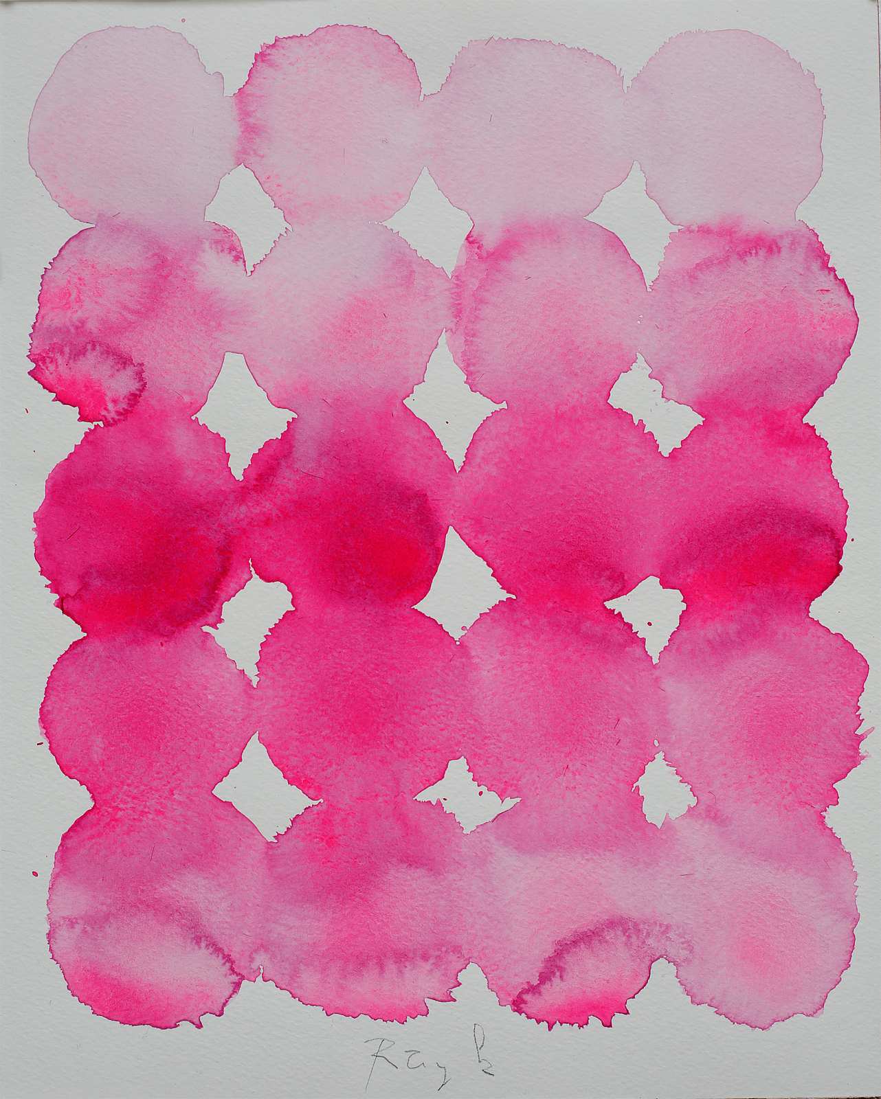 Opernrosa (2),Painting by Rayk Goetze