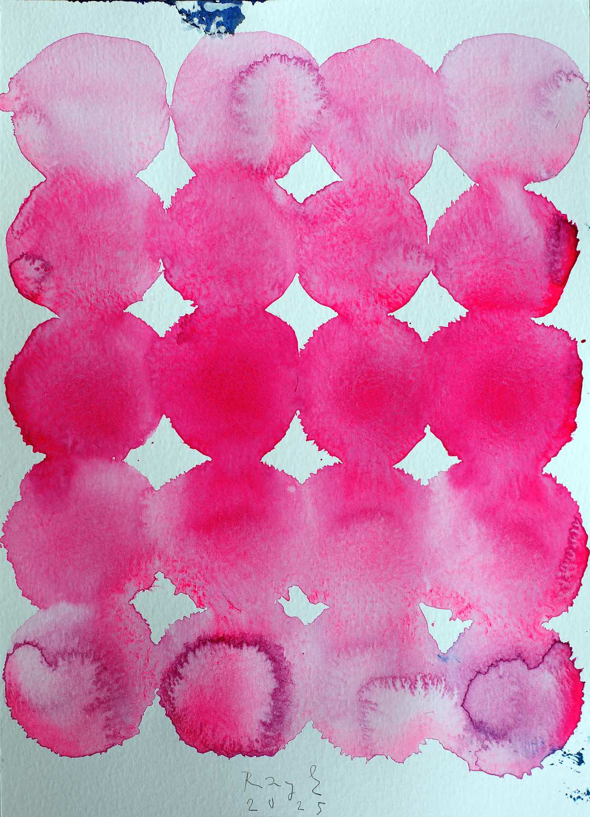 Opernrosa (Pfingstmontag),Painting by Rayk Goetze