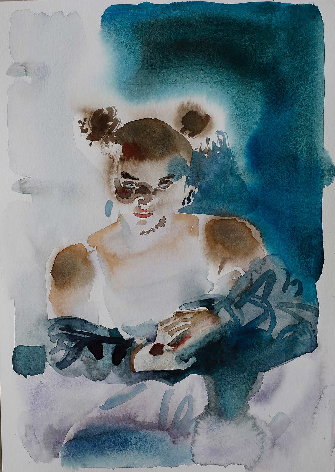 Sian,Painting by Rayk Goetze