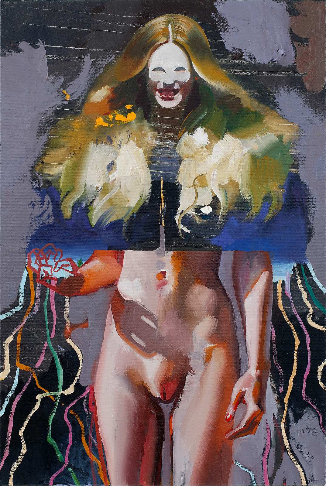 Alb (Study),Painting by Rayk Goetze