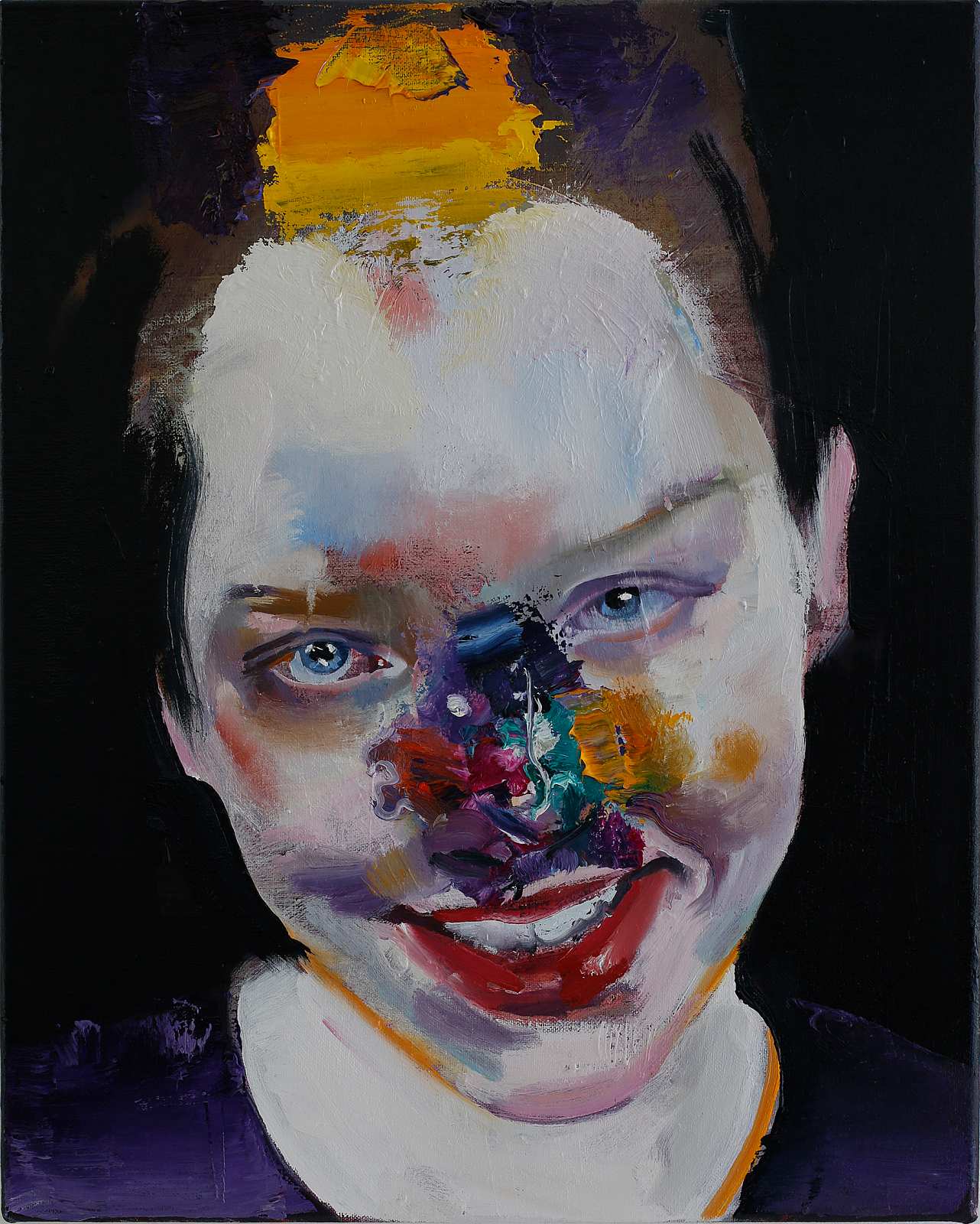 Anlitz (1),Painting by Rayk Goetze