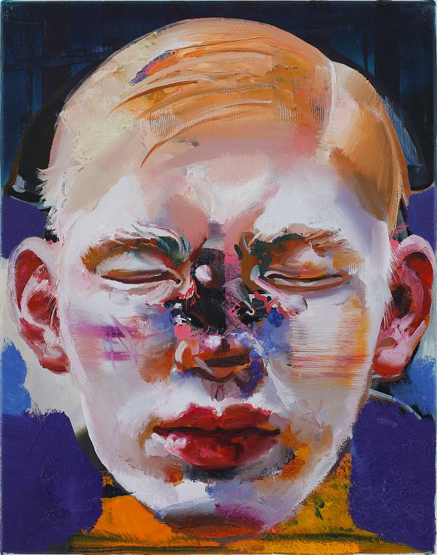 Anlitz (4), Painting by Rayk Goetze