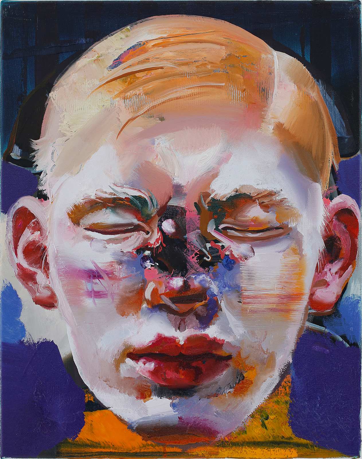 Anlitz (4),Painting by Rayk Goetze