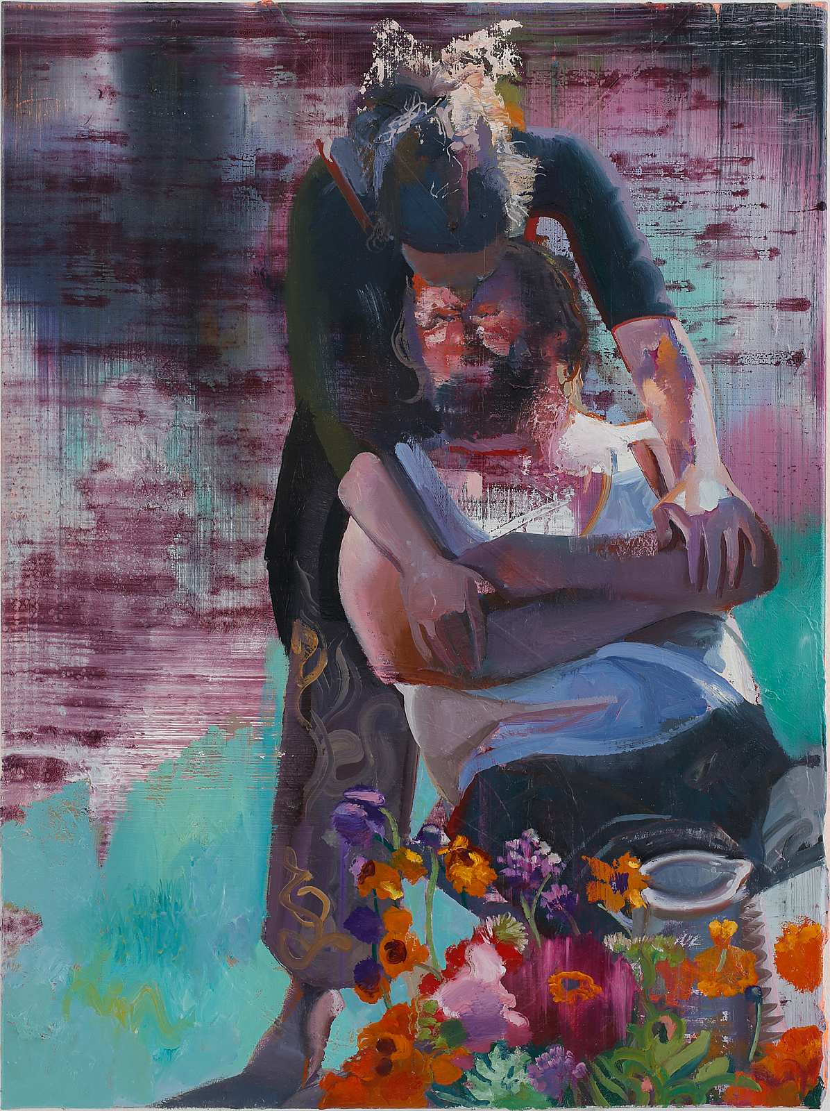 Der Trost,Painting by Rayk Goetze