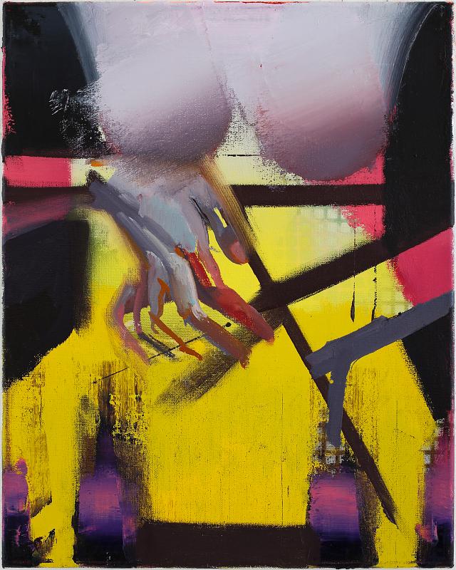Leibes Öffnung (Studie 2), Painting by Rayk Goetze