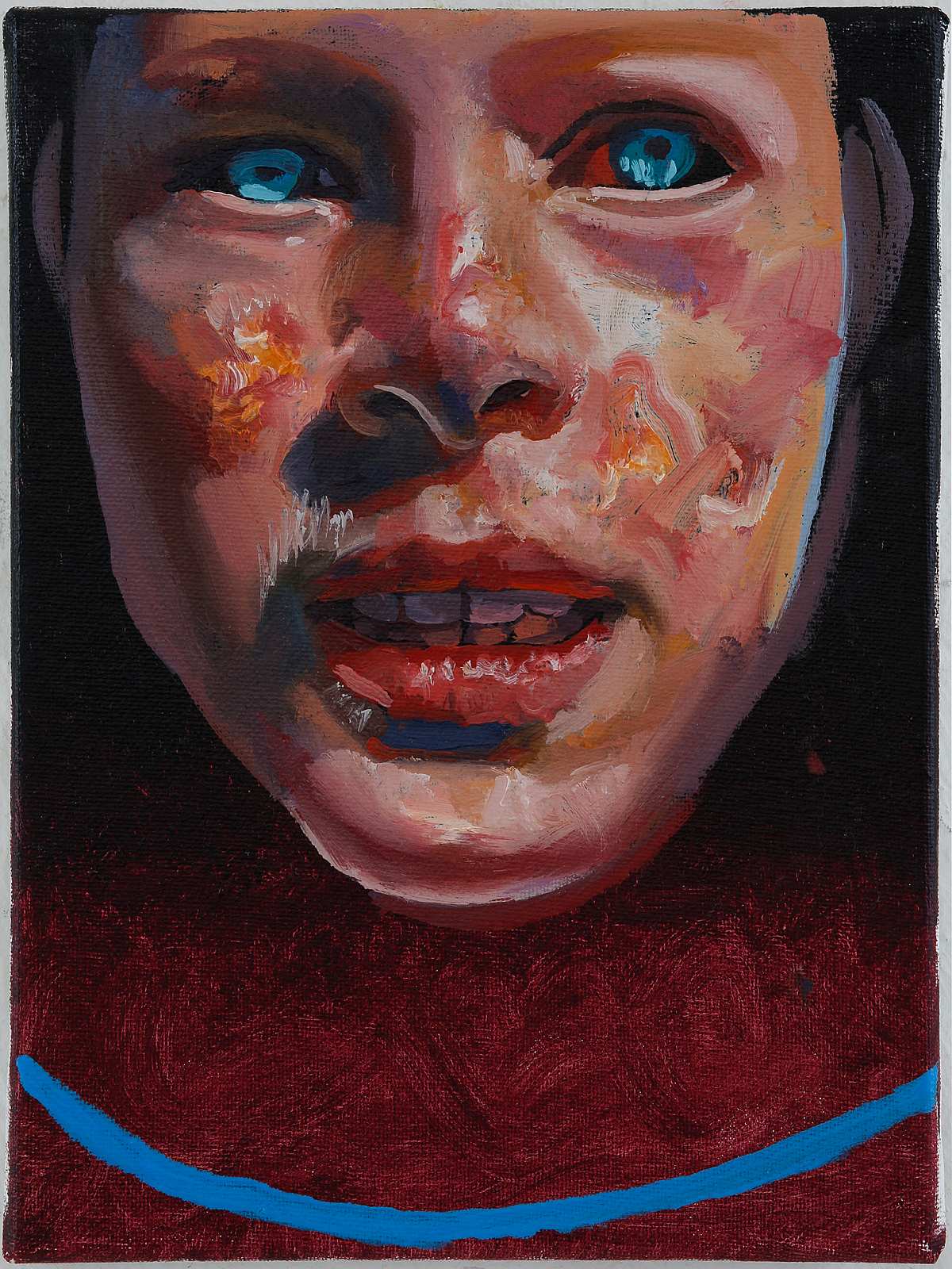 Portrait M (3),Painting by Rayk Goetze