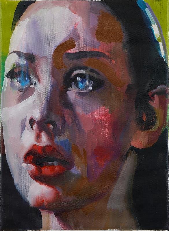 Portrait N°1, Painting by Rayk Goetze