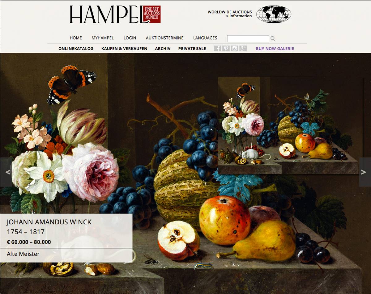 Juni / Juli – Auktionen 2016, Auktionshaus Hampel, München