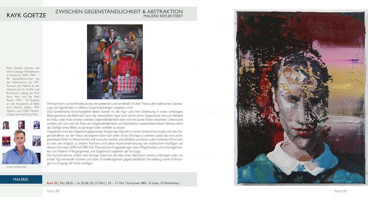 Zwischen Gegenständlichkeit & Abstraktion