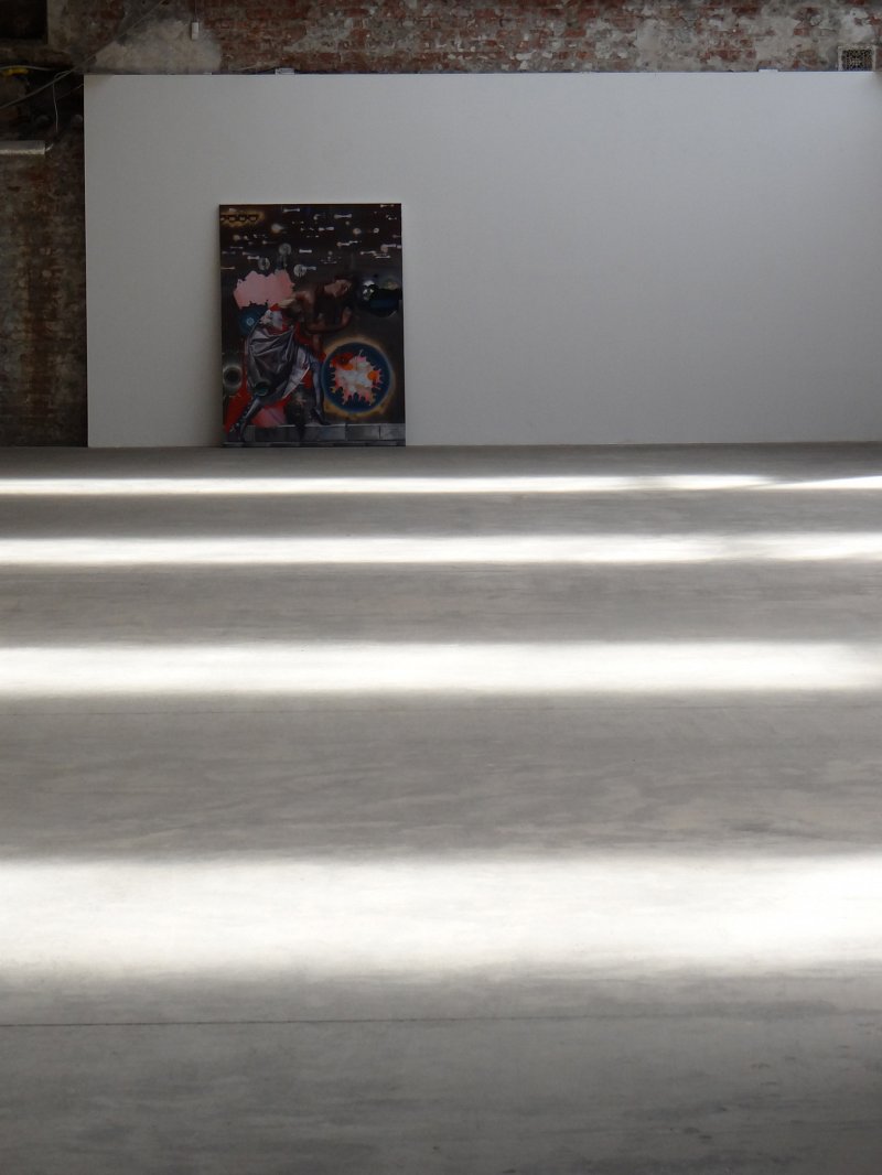 schöpferin_200x150cm_Öl,Acryl-Lwd2015