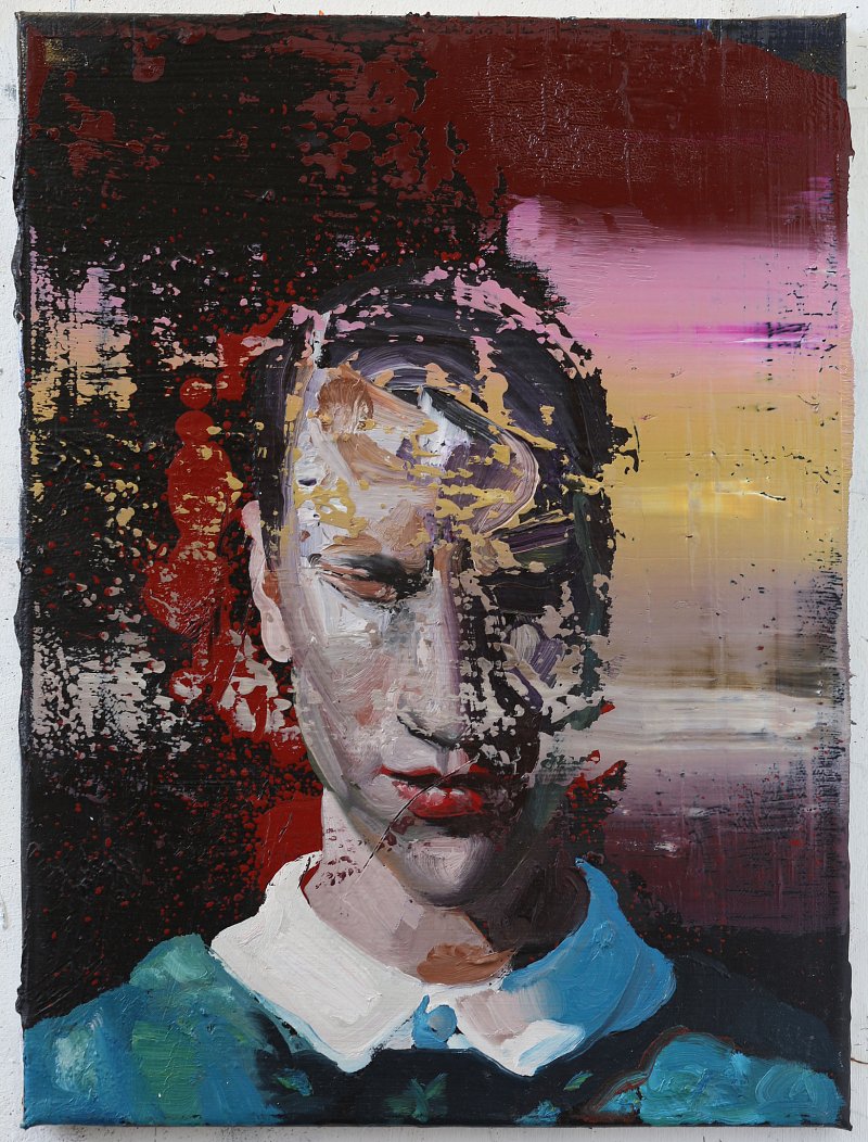 Zumutung 40x30cm_öl-lwd.2014