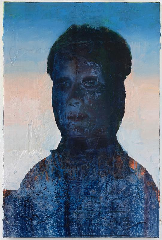 Blaue Stunde, Painting by Rayk Goetze