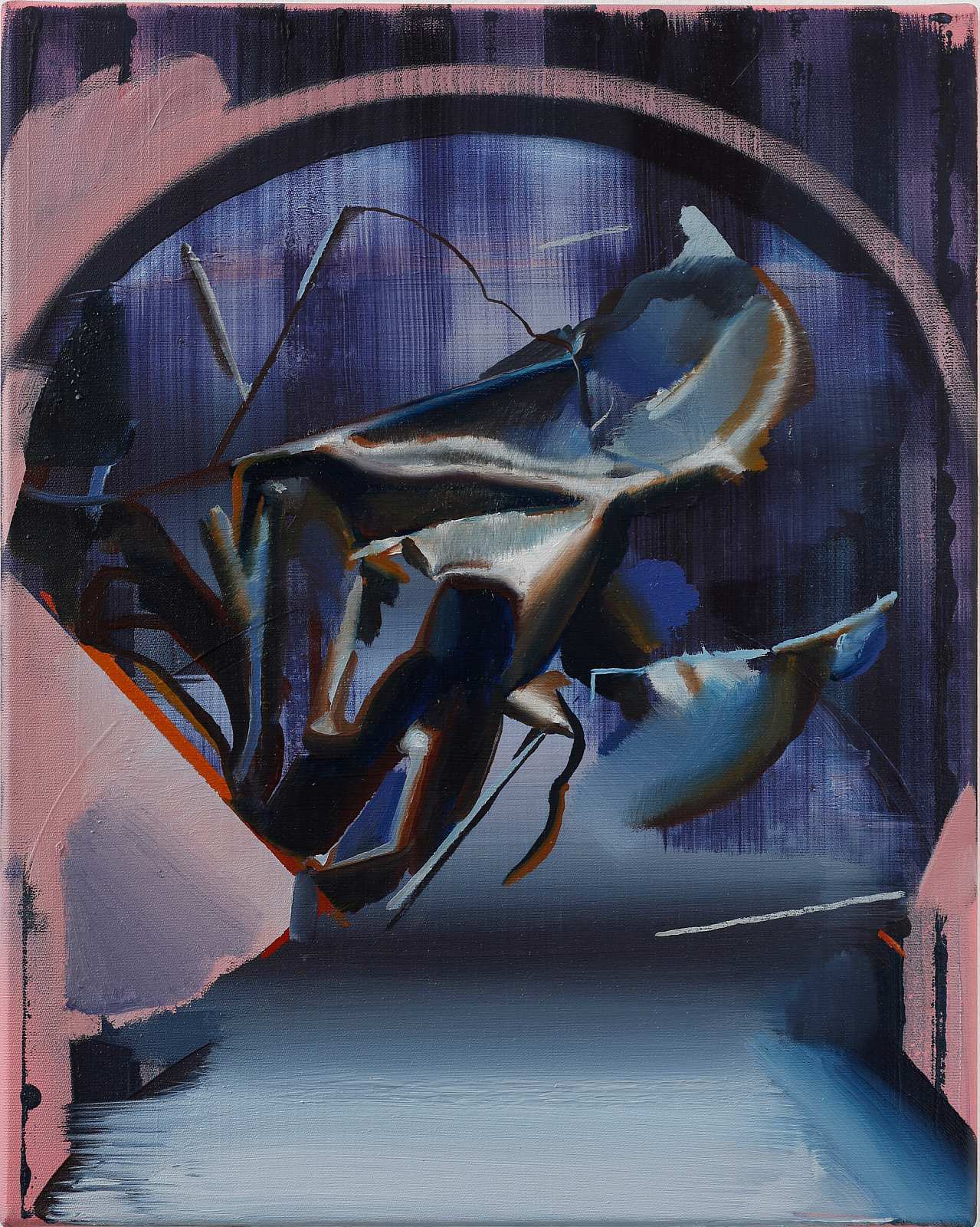 The Unknown (Portrait N°3),Painting by Rayk Goetze