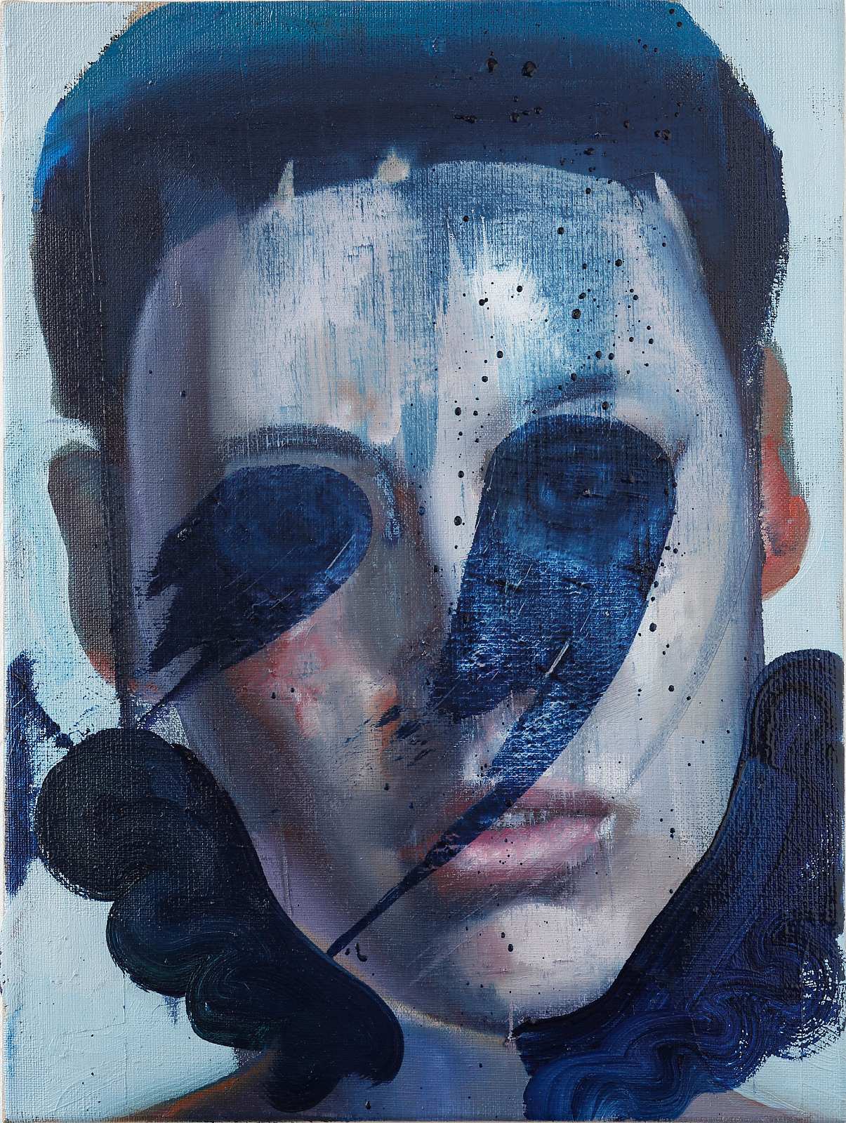 Kopf 1,Painting by Rayk Goetze