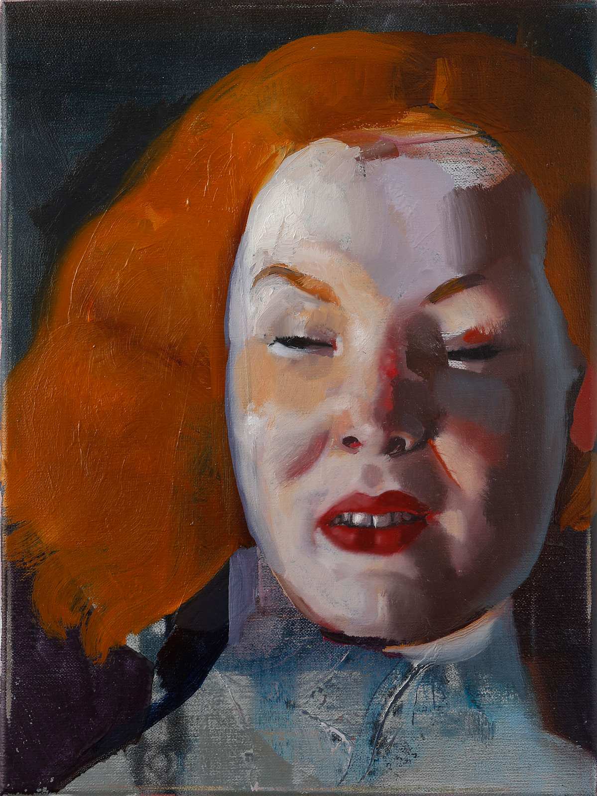 Kopf 2,Painting by Rayk Goetze